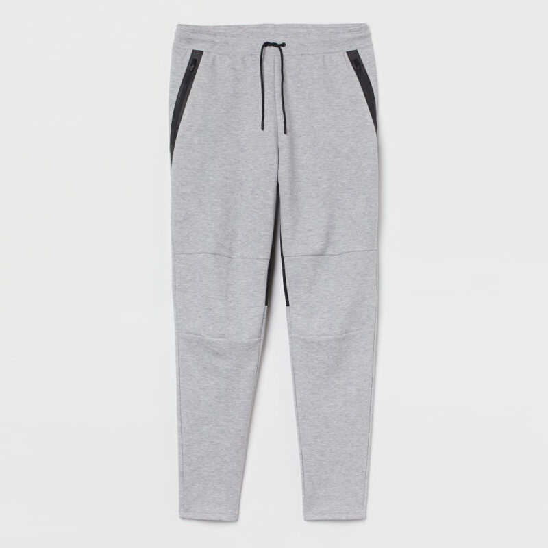 custom design heather grey sweatsuits cotton fleece