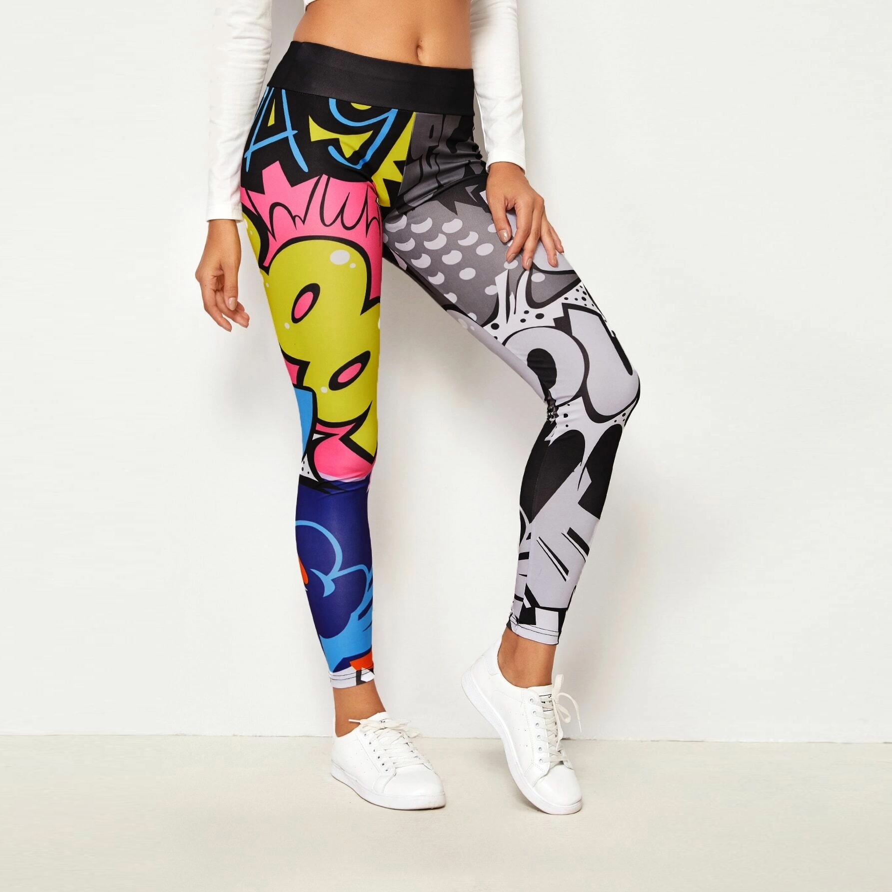 Leggings With Pockets Practical Fitness Meets Style Instagram Viral Casual Leggings (2)