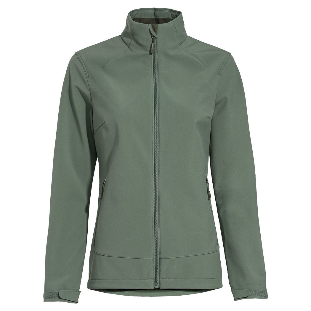 Hooded Softshell Jacket with High Collar Design and Breathable Waterproof Technology for Outdoor Wear Women (1)